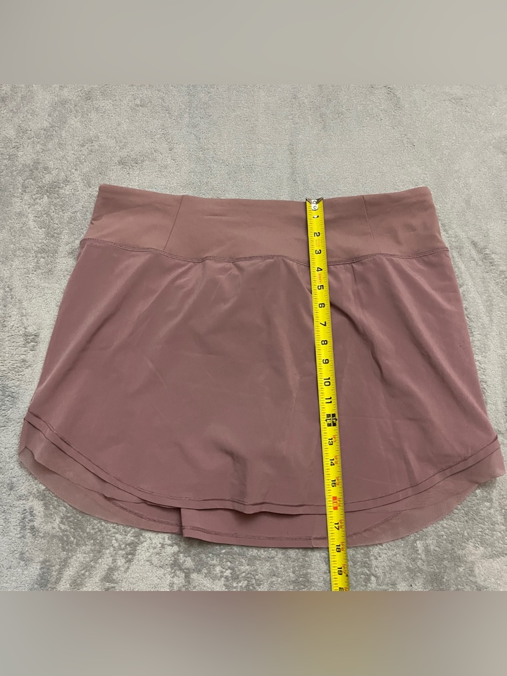 Calia by Carrie Underwood Mauve Lined Skort Built in Shorts XL Golf Tennis - Picture 2 of 9